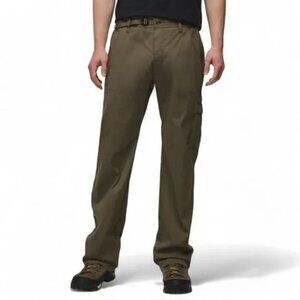Prana Men's Stretch Zion II Cargo Hiking Pants Slate Green 35x30